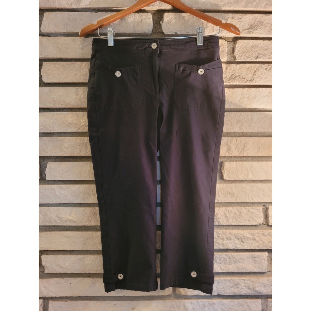 "Zoe" Capri Black Pants Women's Size 4